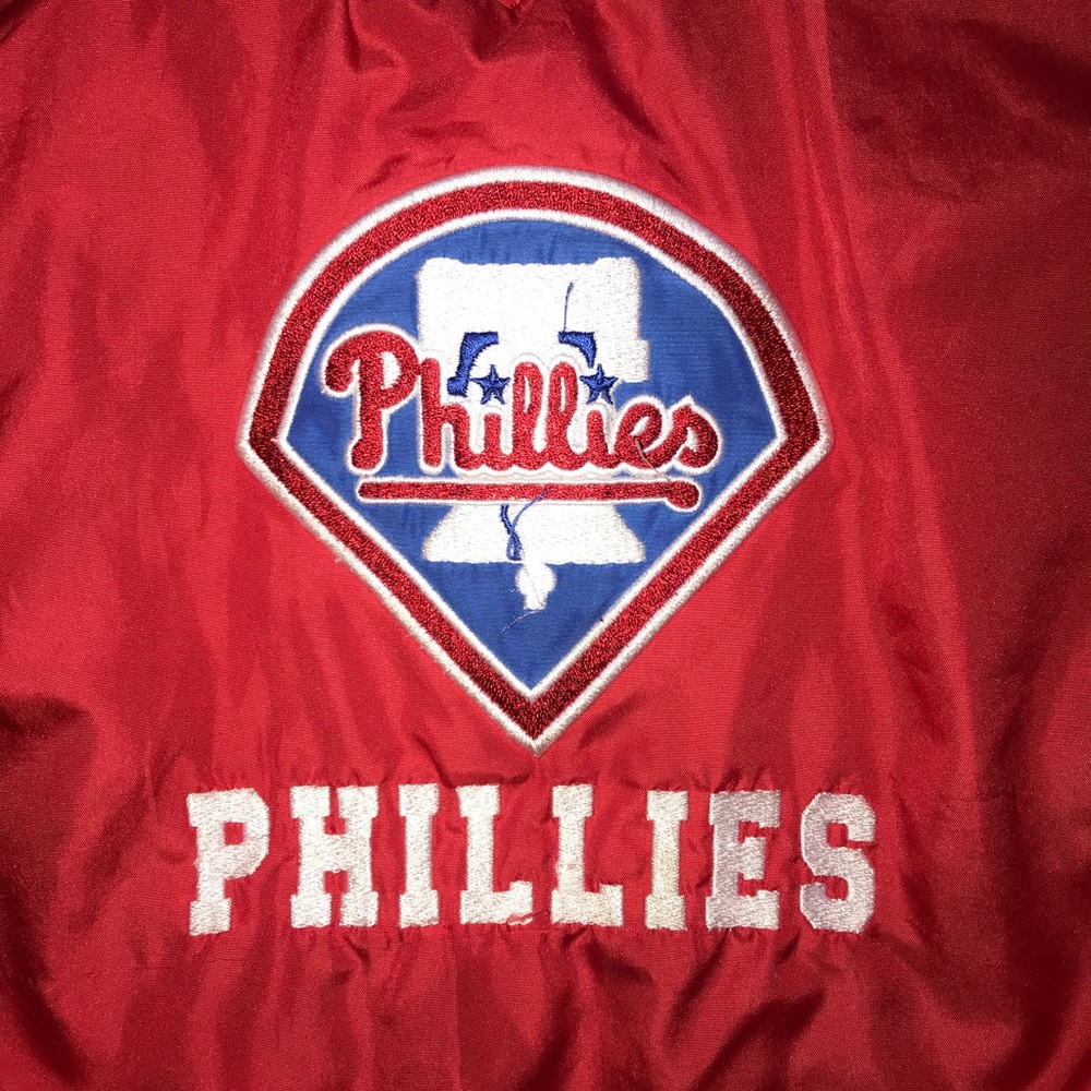 Philadelphia Phillies Pullover Wind Breaker - Picture 2 of 4